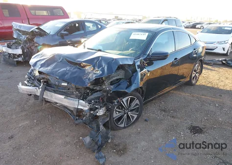 2016 Honda Civic Ex-L из США, поврежденный, VIN 2HGFC1F78GH634594